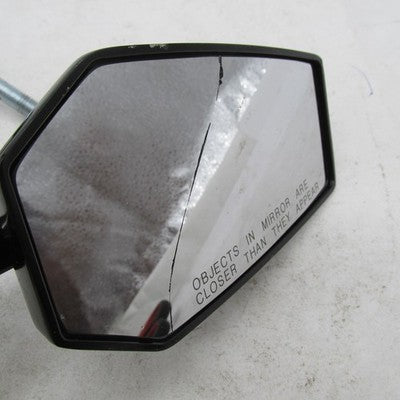 Pair of Harley-Davidson OEM Black Dominion Mirrors *Right is Cracked*