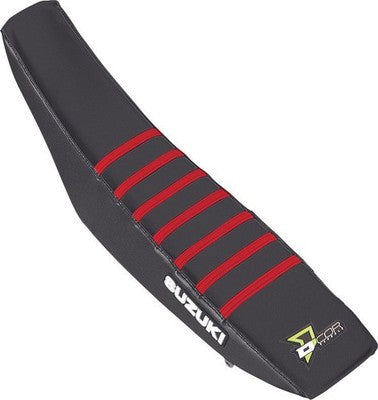 D'COR Seat Covers Factory Black/Red Ribs 30-40-453