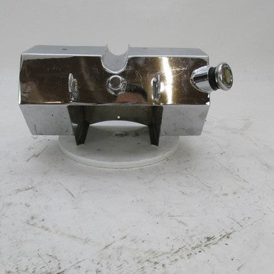 Vintage Chrome Hexagon Horseshoe Oil Tank Rigid Chopper Harley Triumph