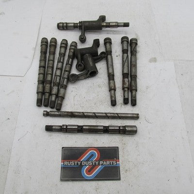 Large Mixed Lot of Vintage Triumph BSA Rocker Arms & Spindle Shafts