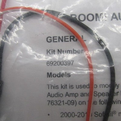 Harley-Davidson OEM NOS Amp & Speaker Relay Service Kit 69200397