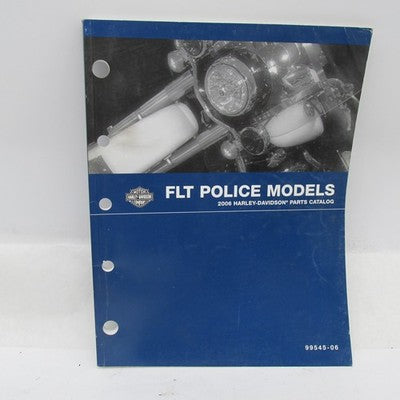 Harley-Davidson Official 2006 FLT Police Models Parts Catalog 99545-06