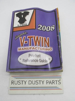 V-Twin Manufacturing Harley 2008 Product Reference Guide Book Catalog