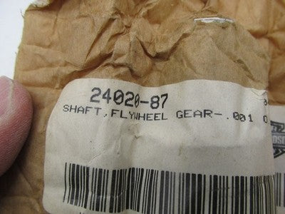 Harley Davidson Genuine NOS Flywheel Gear Shaft .001 Over Stock 24020-