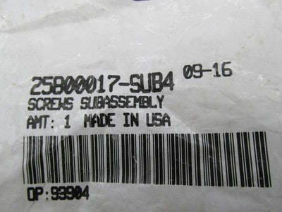 Lot of 4 Harley Davidson Genuine NOS Badge Mounting Screws 25800017