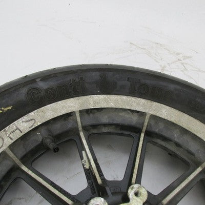 Harley OEM 87-99 Touring 10-Spoke 16x3" Front Mag Wheel *DAMAGED* 4349