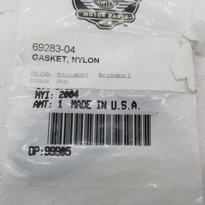 Lot of 12 Harley-Davidson OEM Front Turn Signal Nylon Gaskets 69283-04