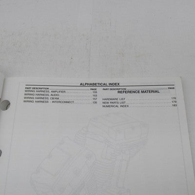 Harley Davidson OEM 2009 FLHTCUSE4 Model Parts Catalog Official Factor