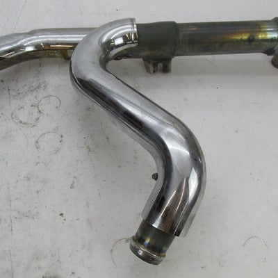 Harley OEM 10-16 Touring Catalytic Exhaust Header w/ Chrome Shields 66
