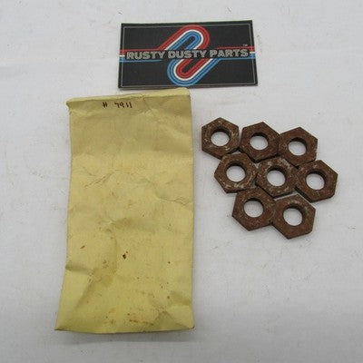 Lot of 8 Harley Davidson OEM NOS Kick Starter Counter Shaft Nut 7911