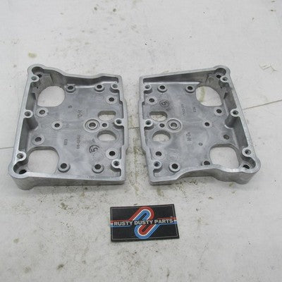 Pair of Harley Davidson OEM Lower Rocker Box Housings Touring Dyna 175