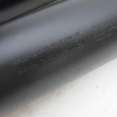 Harley Davidson OEM Stock Touring Black Slip On Mufflers 64901268 6490