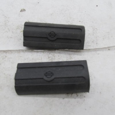 Harley Davidson OEM Pair Left & Right Rubber Inserts Footpeg Bar Shiel