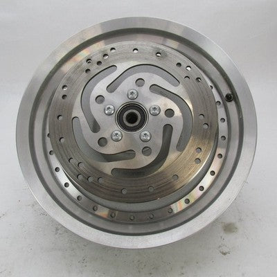 Harley Davidson OEM 16"x3" Rear Wheel Rim w/ Pulley & Brake Rotor 4105