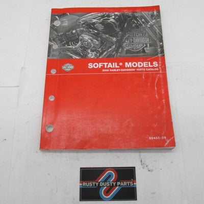 Harley-Davidson Official Factory 2009 Softail Models Parts Catalog 994