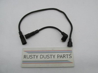 Pair of Harley Davidson Genuine Stock Black Spark Plug Ignition Wires