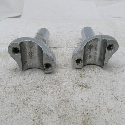 Pair of Harley Davidson OEM Straight Chrome 4.25" Handlebar Risers 1 5