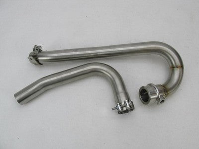 British Customs Competition Header System Brushed BC901-130-BR Triumph