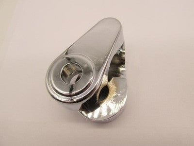 Harley Chrome Square Amber Lens Marker Light 5/8" Clamp 78-089
