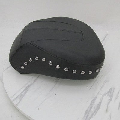 Harley OEM Studded Passenger Pillion Pillow w/ Leather Strap & Hardwar