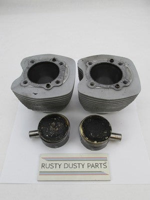 Harley Davidson OEM Pair Twin Cam Cylinder & Piston 16593-99