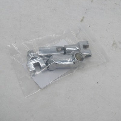 Mixed Lot of Harley Davidson Chrome Footpeg Clevis Mounts Misc Hardwar