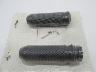 Performance Machine NOS Handlebar Grip Set Black Elite Cable 0063-2027