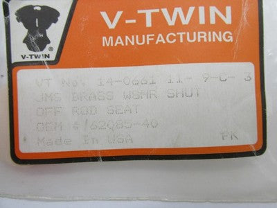 Lot of 15 V-Twin NOS Harley 62085-40 James Brass Washer 14-0661