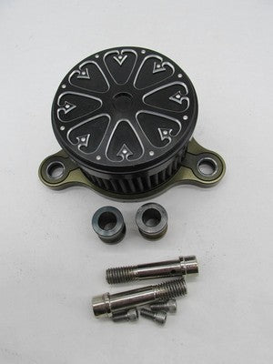 Harley-Davidson Spade Style Air Cleaner Filter Intake Assembly