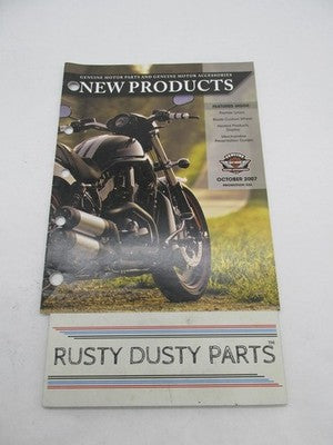 Harley Davidson October 2007 New Products Motor Parts and Accessories