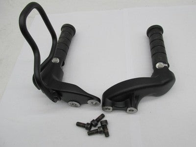 Set of Indian Genuine OEM Scout Sixty Bobber Black Passeneger Footpegs