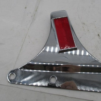 Pair Harley OEM Chrome Rigid Sissy Bar Mount Brackets 00+ FLSTC FLSTS