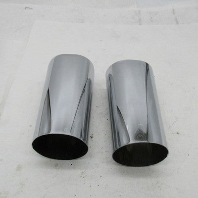 Pair of Harley Genuine Stock Chrome Fork Slider Covers FLHT 1986-2013