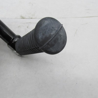 Pair of Harley Davidson OEM Black Rear Passenger Folding Footpegs Kit