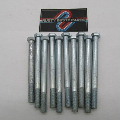 Lot of 10 NOS Harley Davidson Hex Head Bolts Partial Thread 4.5 4450W