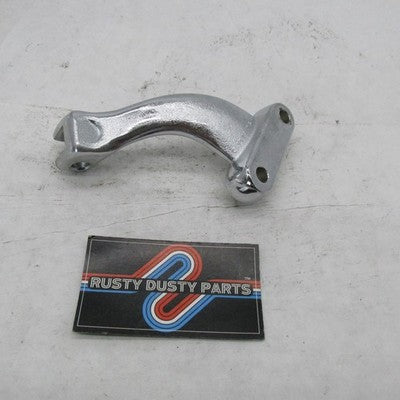 Harley OEM Chrome Left Driver Footpeg Footrest Support Bracket 91-03 5