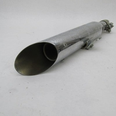 Harley Screamin Eagle II Chrome Muffler Exhaust Slash Cut 00-06 Softai