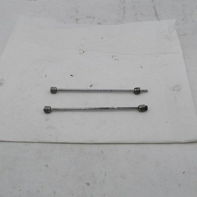 Pair Harley OEM 8" Rockerbox Oil Feed Lines Ironhead Sportster 57-85 1