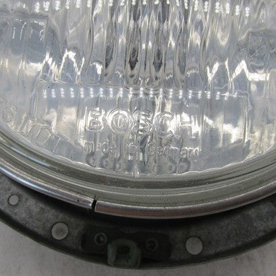 Harley Stock Touring Headlamp Mounting Bucket w/ Bosch Germany H4 7" H