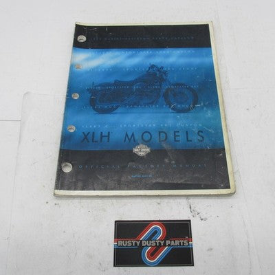 Harley-Davidson Official Factory 1999 XLH Models Parts Catalog 99451-9