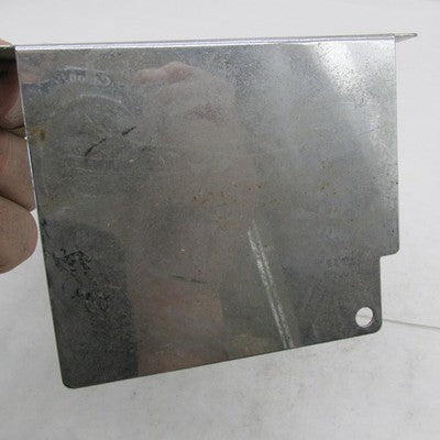 Vtg Harley Davidson OEM Chrome Battery Cover Gold Eagle Emblem Dyna XL
