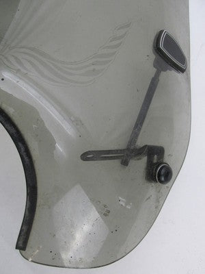 Harley Sportster FX Dyna Genuine 18"X21" & 5.5 Inch Headlight Smoked W