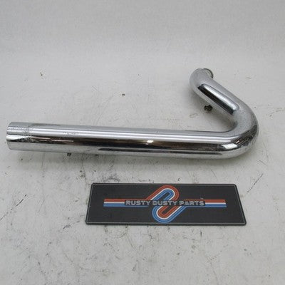 Vance & Hines Harley Davidson OEM Rear Exhaust Pipe & Chrome Heat Shie