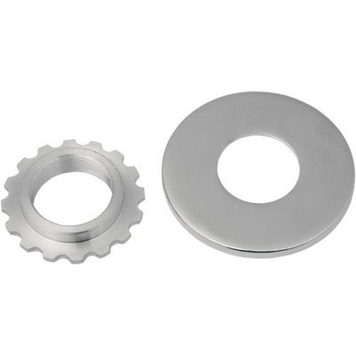 Drag Specialties Steering Stem Bearing Adjusting Nut Chrome DS-222776