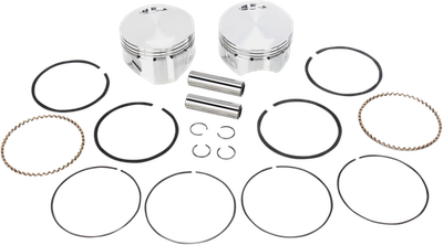 S & S Cycle Forged Piston Sets For S&S Engines +.020'' Bore:4'', 96" E