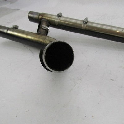 Harley OEM Stock 18-24 Softail Exhaust Header w/ Black Heat Shields 65