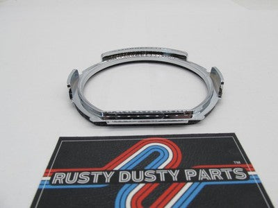 Harley-Davidson OEM NOS Large Gauge Trim Bezel Assembly, Chrome 614000