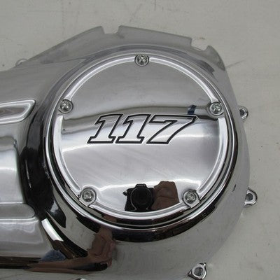 Harley OEM 18-24 Softail M8 Chrome Outer Primary & 117 Derby Cover 257