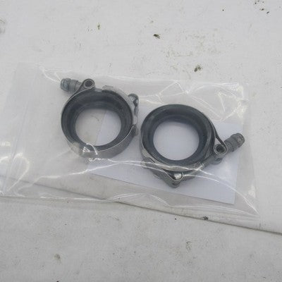 Pair Harley Davidson OEM Intake Manifold Boot Clamp Clamps and Seals I