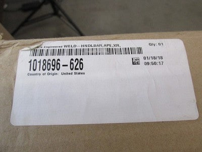 Polaris NOS OEM Victory Ape Hanger Handlebars, Jet Black 1018696-626